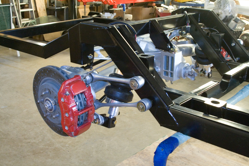  HRJ custom brake and rotor modification C4 Corvette 