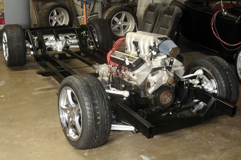 TriFive C4 Corvette Suspension Rolling Chassis fits 1955 1956 1957