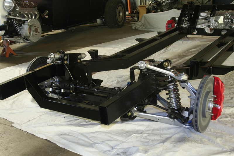 TriFive C4 Corvette Suspension Rolling Chassis fits 1955 1956 1957